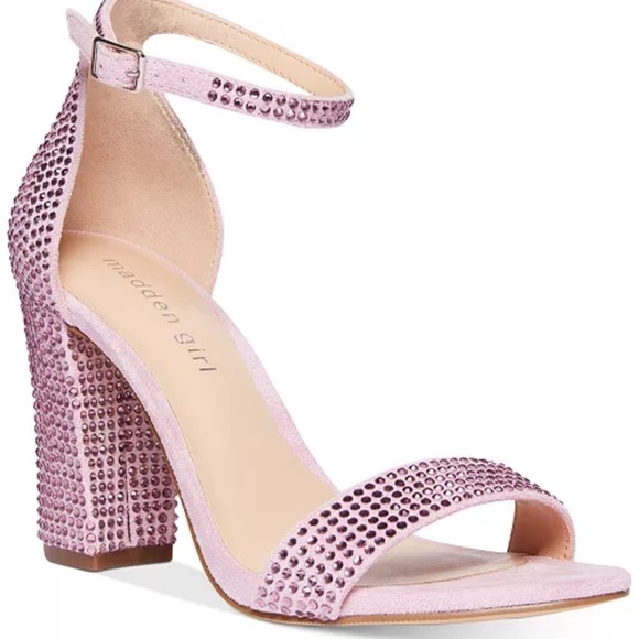 Madden Girl Shoes - Madden Girl's Bella dress sandals temper a delicate ankle strap & a block heel